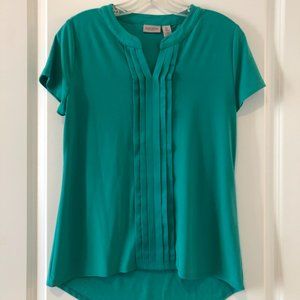 Bright Turquoise Chico's Blouse